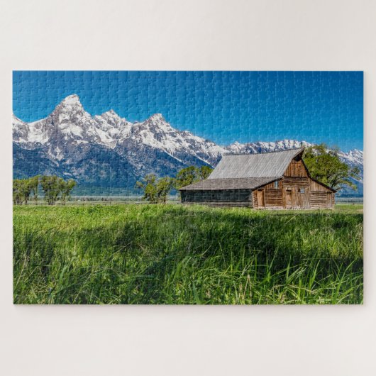 Nationaal park Grand Teton Legpuzzel (Horizontaal)