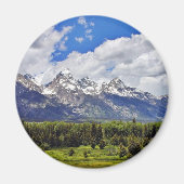 Nationaal park Grand Teton. Magneet (Voorkant)
