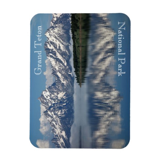 Nationaal park Grand Teton Magneet (Verticaal)