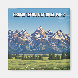 Nationaal park Grand Teton Magneet