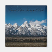 Nationaal park Grand Teton Magneet (Voorkant)