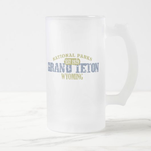 Nationaal park Grand Teton Matglas Bierpul (Rechts)