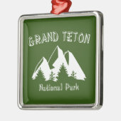 Nationaal park Grand Teton Metalen Ornament (Links)