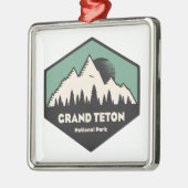 Nationaal park Grand Teton Metalen Ornament (Links)