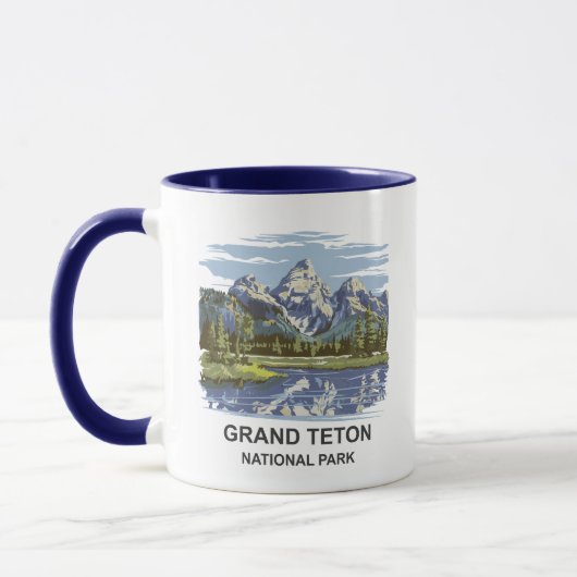 Nationaal park Grand Teton Mok (Links)