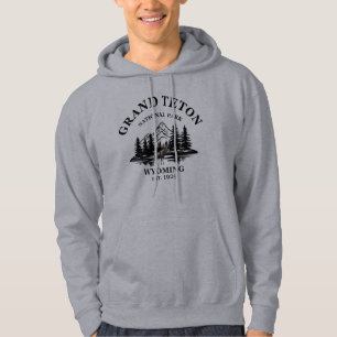 Nationaal park Grand Teton Mountains in Wyoming Hoodie