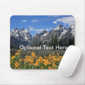 Nationaal park Grand Teton Muismat (Met muis)