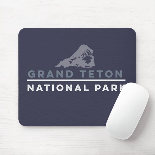 Nationaal park Grand Teton Muismat (Met muis)