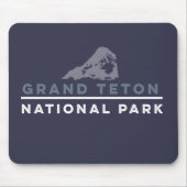 Nationaal park Grand Teton Muismat (Voorkant)