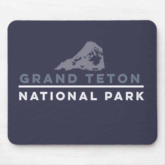 Nationaal park Grand Teton Muismat (Voorkant)