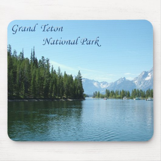 Nationaal park Grand Teton Muismat (Voorkant)