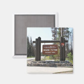Nationaal park Grand Teton, Nationaal Park VS, Ond Magneet (Voorkant / Achterkant)