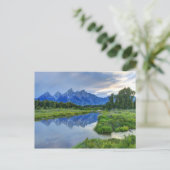 Nationaal park Grand Teton op Sunset Briefkaart (Staand voorkant)