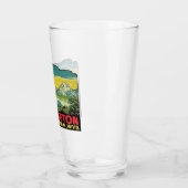 Nationaal park Grand Teton - Pint Glass Glas (Links)