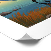 Nationaal park  Grand Teton Poster (Hoek)