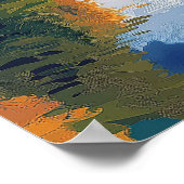 Nationaal park Grand Teton Poster (Hoek)