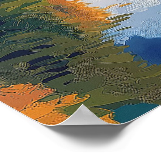 Nationaal park Grand Teton Poster (Hoek)