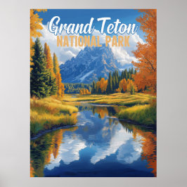 Nationaal park Grand Teton Poster