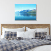 Nationaal park Grand Teton. Prachtig landschap Canvas Afdruk (Insitu (Slaapkamer))