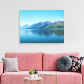Nationaal park Grand Teton. Prachtig landschap Canvas Afdruk (Insitu (Woonkamer))