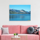 Nationaal park Grand Teton. Prachtig landschap Canvas Afdruk (Insitu (Woonkamer))