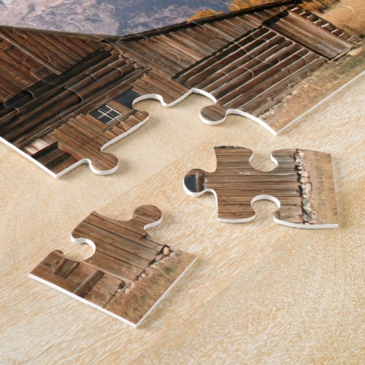 Nationaal park Grand Teton Puzzle Legpuzzel (Zijkant)