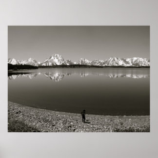 Nationaal park Grand Teton Schilderachtig Uitzicht Poster