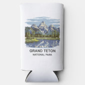 Nationaal park Grand Teton Seltzer Blikjeskoeler (Voorkant)