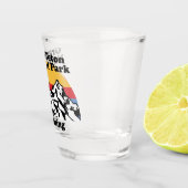 Nationaal park  Grand Teton Shot Glas (Rechts)