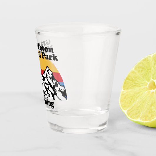 Nationaal park  Grand Teton Shot Glas (Rechts)