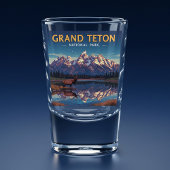 Nationaal park  Grand Teton Shot Glas
