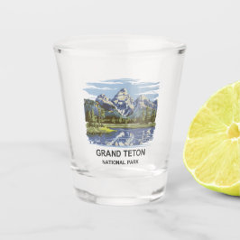 Nationaal park Grand Teton Shot Glas