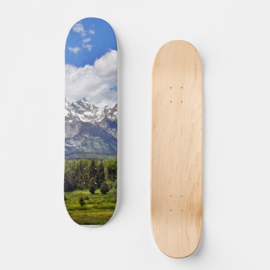 Nationaal park Grand Teton. Skateboard (Voorkant)