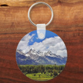 Nationaal park Grand Teton. Sleutelhanger (Voorkant)