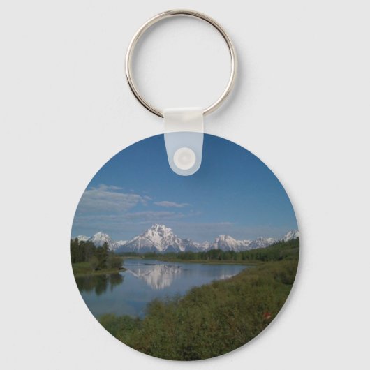 Nationaal park Grand Teton Sleutelhanger (Voorkant)