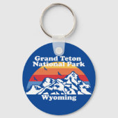 Nationaal park  Grand Teton Sleutelhanger (Achterkant)