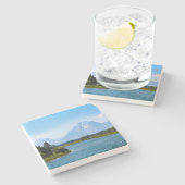 Nationaal park Grand Teton Stenen Onderzetter (Zijkant)