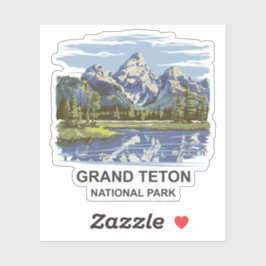 Nationaal park Grand Teton Sticker