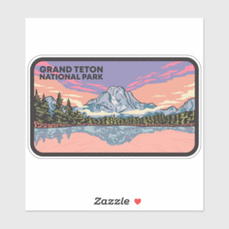 Nationaal park Grand Teton Sticker