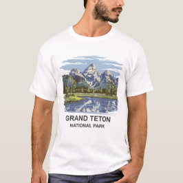 Nationaal park Grand Teton T-shirt