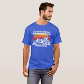 Nationaal park Grand Teton T-shirt (Voorkant volledig)