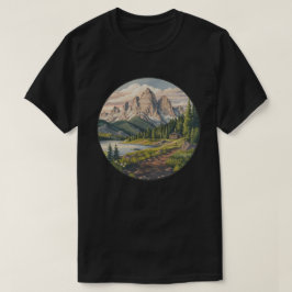 Nationaal park Grand Teton T-shirt