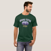 Nationaal park Grand Teton T-shirt (Voorkant volledig)
