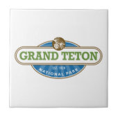 Nationaal park Grand Teton Tegeltje (Voorkant)