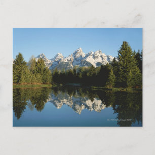 Nationaal park Grand Teton, Teton Range, Wyoming Briefkaart