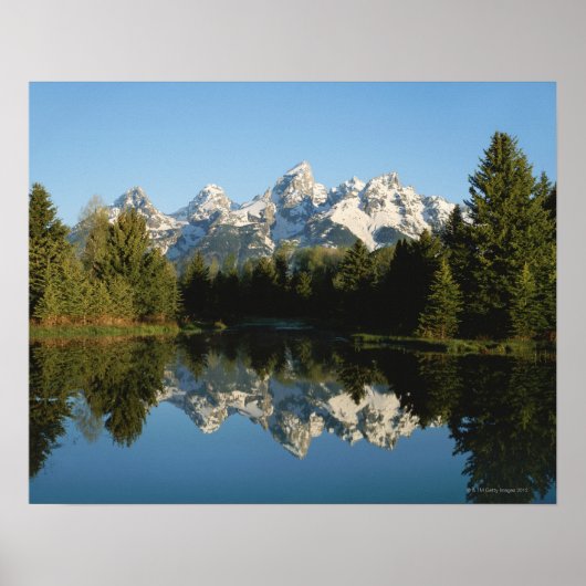 Nationaal park Grand Teton, Teton Range, Wyoming Poster (Voorkant)