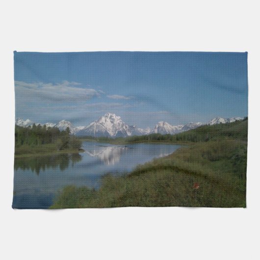 Nationaal park Grand Teton Theedoek (Horizontaal)