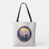 Nationaal park Grand Teton Tote Bag (Achterkant)