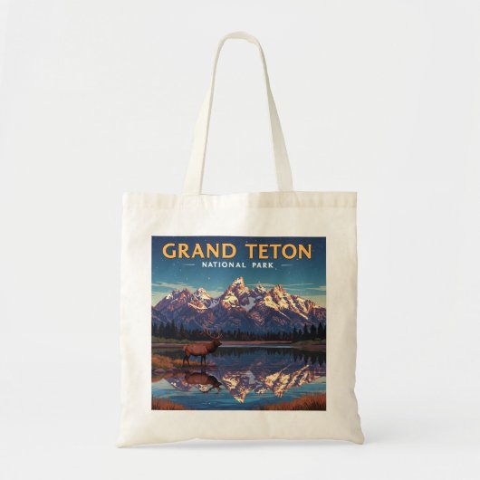Nationaal park  Grand Teton Tote Bag (Voorkant)