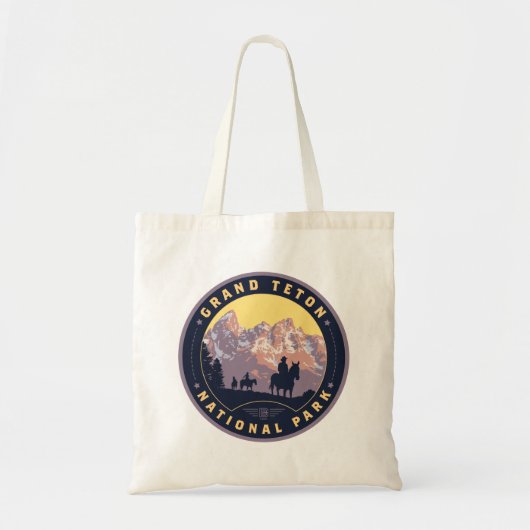 Nationaal park Grand Teton Tote Bag (Voorkant)